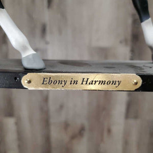 Retired "Ebony in Harmony" 1E/4284, Retired *vgc, dusty, mnr scratches & edge dents