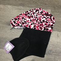 Lycra & Fleece Winter Helmet Cover *gc, clean, clumpy, hairy
