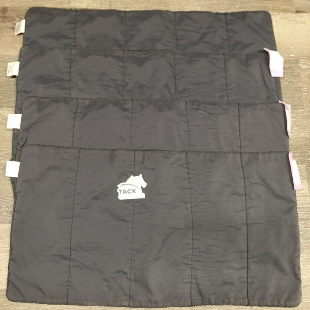 4 Cotton & Fleece Leg Quilts *gc, clean, dusty, hairy, clumpy, undone seam stitching