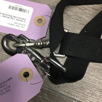 2 Elastic Leg Straps *vgc, clean, mismatched