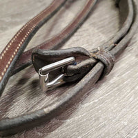Monocrow Fs Rsd Padded Noseband *gc/fair, NO Flash, loose keeper, rubs, dirt, stains, dry, creases
