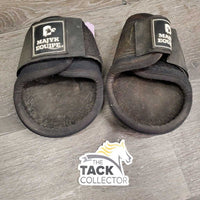 Hind Boots, velcro *gc/fair, dirty, faded, hairy, rubs, scrapes, hairy velcro