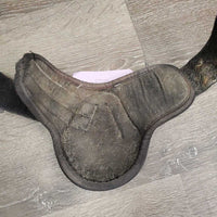 Hind Boots, velcro *gc/fair, dirty, faded, hairy, rubs, scrapes, hairy velcro
