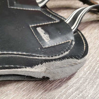 M/L Front & XLg Hind Boots, tabs *gc/fair, clean, rubs, faded, rips, mismatched, too small front liners, unstitched velcro
