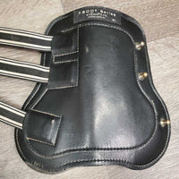 M/L Front & XLg Hind Boots, tabs *gc/fair, clean, rubs, faded, rips, mismatched, too small front liners, unstitched velcro
