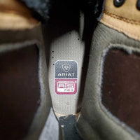 Pr Paddock Boots, laces, back zippers, tag *new