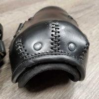 Leather Hind Pinch Boots, velcro *vgc/xc, mnr dirt