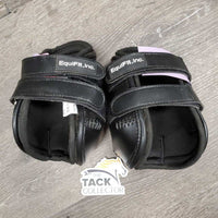 Leather Hind Pinch Boots, velcro *vgc/xc, mnr dirt