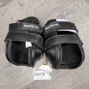 Leather Hind Pinch Boots, velcro *vgc/xc, mnr dirt
