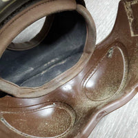 Pr Heel Boots *vgc, mnr dirt, stains, stretched & faded elastic
