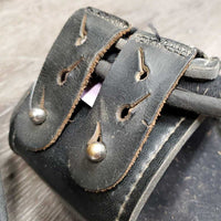 Hind Boots, liners, tabs *gc, clean, dirty & hairy, scrapes, rubs, scratches, older