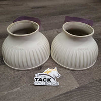 Pr Soft Ribbed Rubber Bell Boots, Pull On *xc, clean, mnr stains
