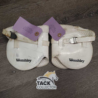 Neoprene & Vinyl Hind Boots, slide buckles *gc, stains, older, dirt