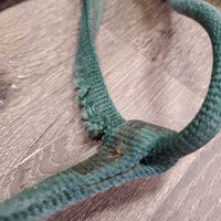 Nylon Halter, snap *fair, torn, faded, stains, NO Crown