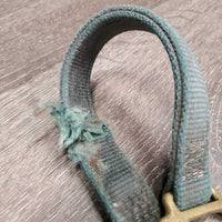 Nylon Halter, snap *fair, torn, faded, stains, NO Crown
