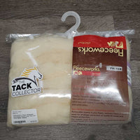 3 Piece Sheepskin Breastplate Covers, bag *new
