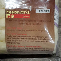 3 Piece Sheepskin Breastplate Covers, bag *new