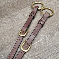 Narrow Adjustable Running Martingale Attachment, Buckle *vgc, clean, creases, stains, scraped edges, zholes
