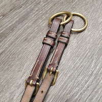 Narrow Adjustable Running Martingale Attachment, Buckle *vgc, clean, creases, stains, scraped edges, zholes
