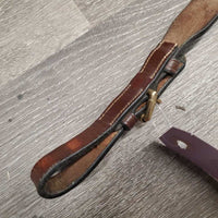 Narrow Adjustable Running Martingale Attachment, Buckle *vgc, clean, creases, stains, scraped edges, zholes
