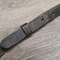 Padded Leather Adjustable Running Martingale, snap *No Stopper, vgc/gc, dirt, film, stiff, dry, creases, xholes
