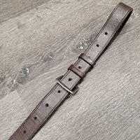 Leather Running Martingale *vgc/gc, v.cracked, twists, cracking stopper, clean, stiff, dry, scraped edges

