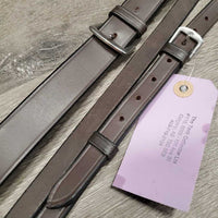 Leather German Martingale, Cotton Web Reins, stopper *xc/like new