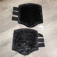 Fleece Lined Closed Boots, velcro, bag *new
