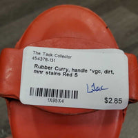 Rubber Curry, handle *vgc, dirt, mnr stains
