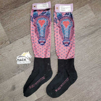 Pr Tall Socks *gc, dirt, shavings, pills, hairy