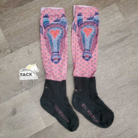 Pr Tall Socks *gc, dirt, shavings, pills, hairy