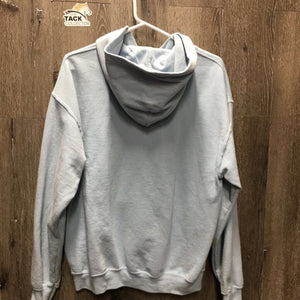 Sweatshirt Hoodie "Live For The Ride" *gc, pills, stains, clumpy