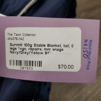 100g Stable Blanket, tail, 0 legs *vgc, repairs, mnr snags
