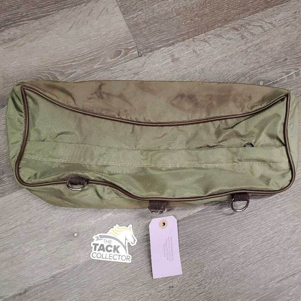 Cantle Saddle - Trail Bag *gc/fair, clean, v.stained, v.bubbled, discolored, rubs
