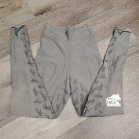 Euro Seat Riding Tight Breeches, Pull On *gc/fair, faded, older, v.rubbed seat