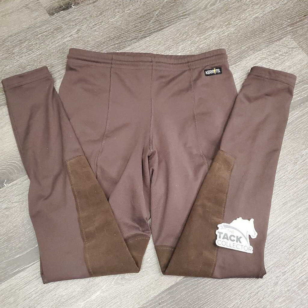 Euro Seat Riding Tight Breeches, Pull On, Drawstring *gc, faded, rubs, pills, seam rubs, undone seam stitching