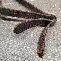 Soft Thin Leather Draw Reins *gc, clean, NO Snaps

