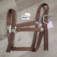 Thick Nylon Halter *xc/vgc, clean & mnr dirt/stains, mnr stretched holes, older