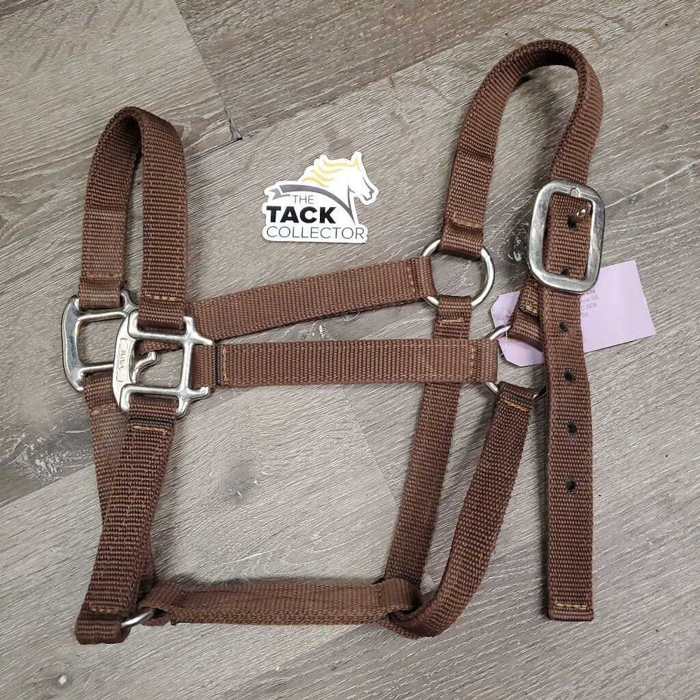 Thick Nylon Halter *xc/vgc, clean & mnr dirt/stains, mnr stretched holes, older