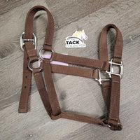 Thick Nylon Halter *xc/vgc, clean & mnr dirt/stains, mnr stretched holes, older