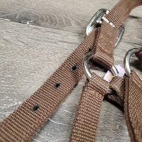 Thick Nylon Halter *xc/vgc, clean & mnr dirt/stains, mnr stretched holes, older
