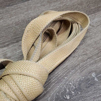 Nylon Lunge Line, 2 loop handles, brass spring snap *vgc, older, stains, rubs, frayed edges
