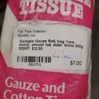 Gauze Roll, bag *new, dusty, almost full, older
