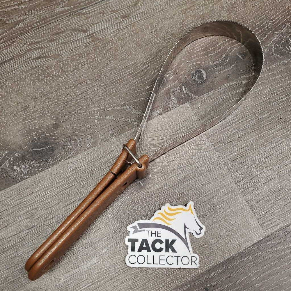 Shedding Blade, Plastic Handle *gc/fair, clean, older, cracked handle, film