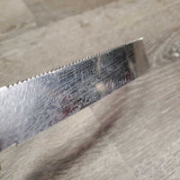 Shedding Blade, Plastic Handle *gc/fair, clean, older, cracked handle, film
