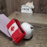 Bear Bell, Canada Flag Velcro Attachments *like new