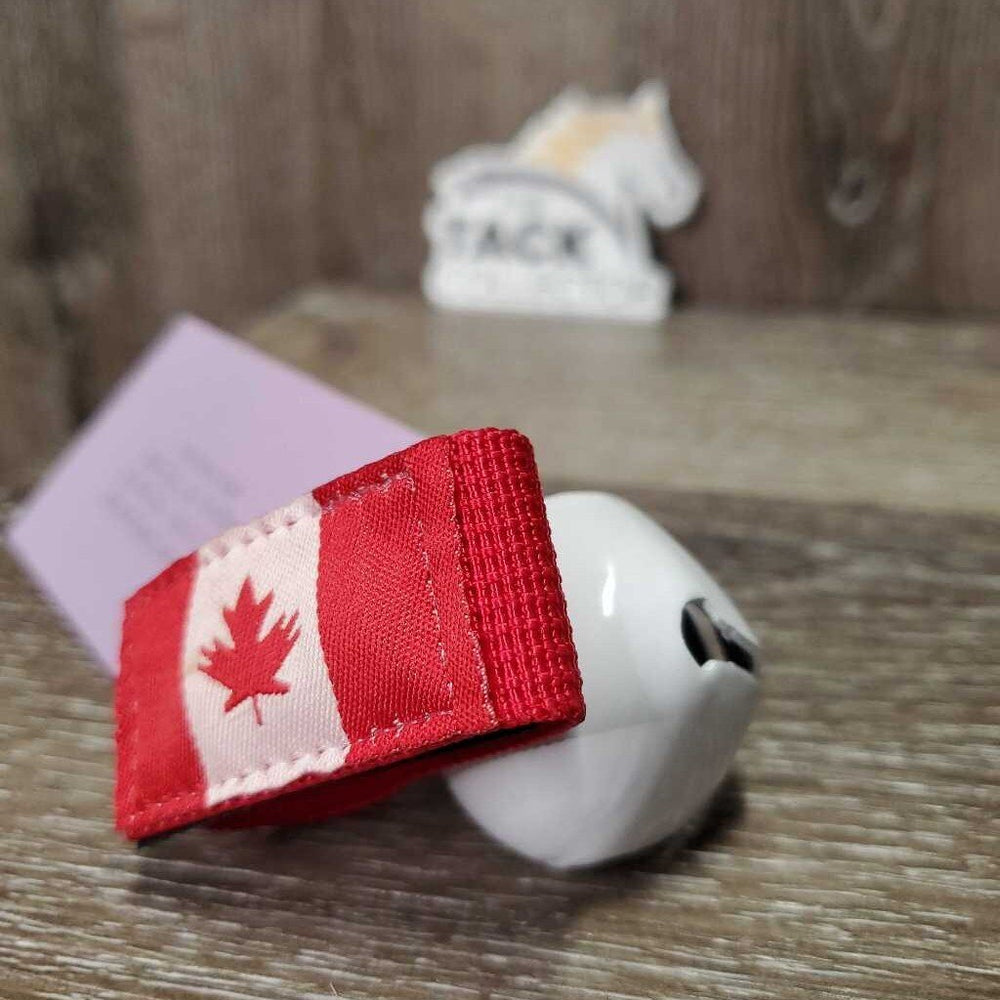 Bear Bell, Canada Flag Velcro Attachments *like new