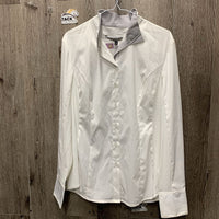 LS Show Shirt, attached magnetic Collar, tags *new
