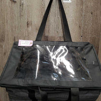Collapsible Bag, Inner Liner, Clear Top Cover *like new
