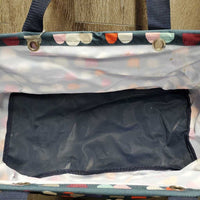 Collapsible Bag, Clear Top Cover *like new, dirt?stain